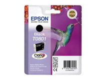 Bläckpatron Epson T0801 300 sidor svart