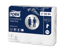 Toalettpapper Tork Advanced T4 24 rullar/bal