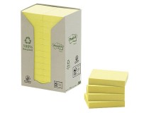 Post-it Recycled 76x76 gul 16st/fp