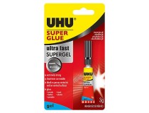 Snabblim UHU Super Ultra Fast Gel 3g/fp