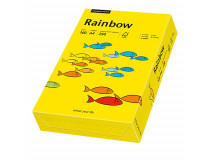 Papper Rainbow A4 160g intensivgul 250st/paket