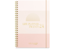 Life Planner Pink horisontell 2024