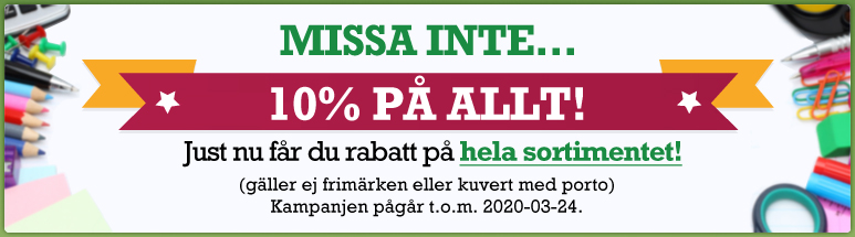 10% på allt