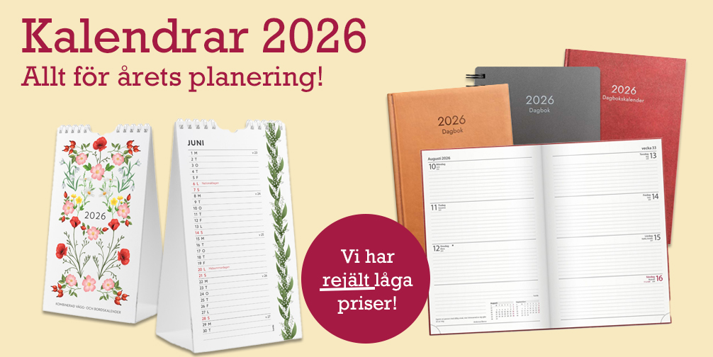 Köp kalender för 2026