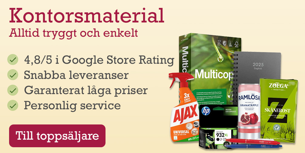 Köp kontorsmaterial