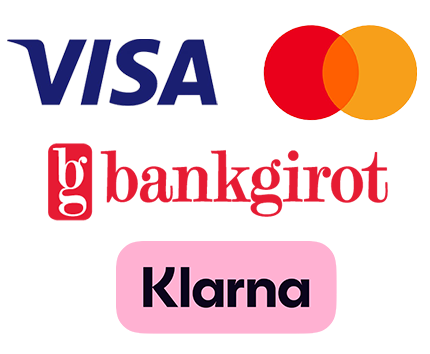 Betalsätt faktura, kortbetalning och klarna