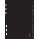 Filofax Personal register A-Ö svart