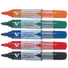 Whiteboardpennor Pilot V Board Master konisk 5st/set