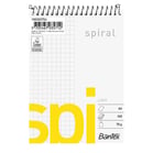Spiralblock Bantex Light A6 rutat 10st/fp