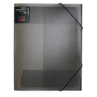 Snoddmapp PP A4 svart/transparent