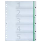 Pärmregister A4 5 flikar