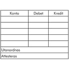 Stämpel kontering Colop EOS UG 5