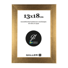 Ram guldfärgat trä 15x21cm