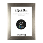 Ram silverfärgat trä 30x40cm