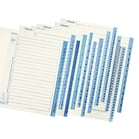 Pärmregister papper Jopa A4 A-Ö 10st/fp