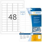 Etikett avtagbar Herma Special 45,7x21,2mm 1200st/fp