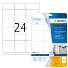 Utomhusetiketter Herma vita 63,5x33,9 240st/fp