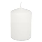 Blockljus Papstar 67x100mm vit