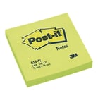 Post-it 654 76x76 neongrön 6st/fp