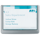 Skylt Durable Click Sign 105,5x149mm dörr/vägg