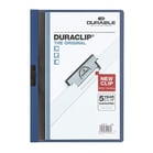 Klämmapp A4 Duraclip 2209 60 ark blå