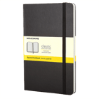 Anteckningsbok Moleskine Classic Pocket rutat svart