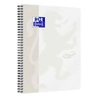Kollegieblock Oxford Touch A4 90g linjerat vit