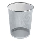 Papperskorg tråd 28cm silver