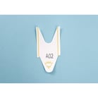 Nummerlappar D80 gula 2000x5st/kt