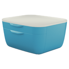 Förvaringsbox Leitz Cosy 2 lådor blå