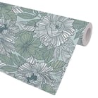 Presentpapper Marquet flowers 57cmx154m