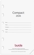 Compact kalendersats 2026