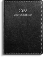 Fickkalender Lilla Fickdagboken konstläder svart 2026