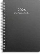Liten Veckokalender A6 refill 2026