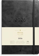Stor Veckokalender Forma Deluxe svart 2026