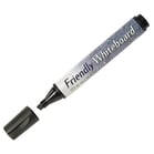 Whiteboardpennor Friendly sned svart 10st/fp