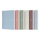 Kollegieblock Oxford My Rec´up A5 rutat sorterade färger