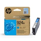 Bläck HP 924e XL 4K0U7NE 800 sidor cyan