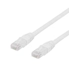 Nätverkskabel Cat6 U/UTP Deltaco 3m vit