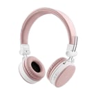 Hörlurar Streetz On-Ear Bluetooth Hopfällbara 3.5mm rosa