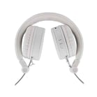 Hörlurar Streetz On-Ear Bluetooth Hopfällbara 3.5mm vit