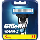 Gillette Blades Male Mach3 Turbo 8st/fp