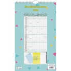 Väggkalender Almanacksförlaget Familjekalender 5 kolumner 2026