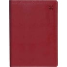 Kalender Almanacksförlaget Wega röd konstskinn 2026