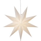 Pappersstjärna LYSA 60cm vit