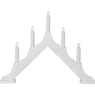 Ljusstake Alma 44cm vit