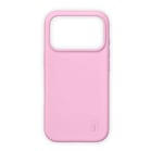 Mobilskal IDEAL MagSafe iPhone 17 Pro silikon bubblegum rosa
