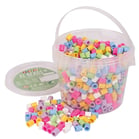 Rörpärlor XL Playbox Pastellmix 900st/fp