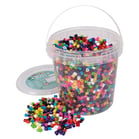 Rörpärlor Playbox 10-färgsmix 5000st/fp