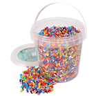 Rörpärlor Playbox Randig mix 5000st/fp